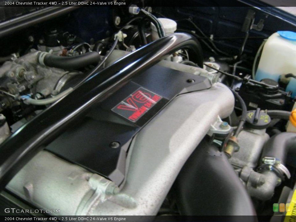2.5 Liter DOHC 24-Valve V6 Engine for the 2004 Chevrolet Tracker #38595053