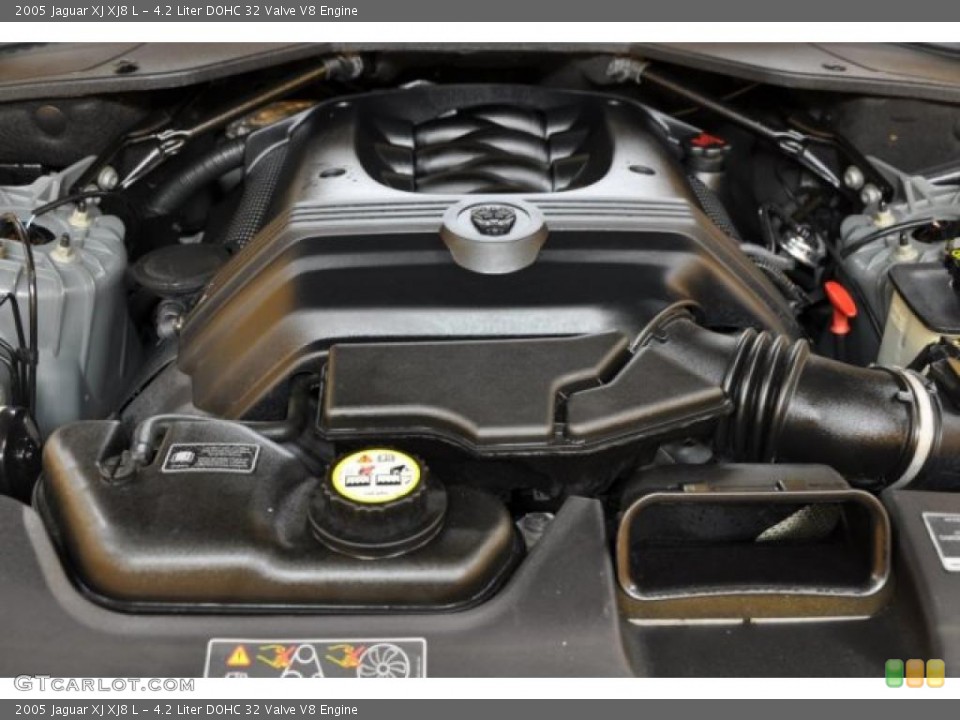 4.2 Liter DOHC 32 Valve V8 Engine for the 2005 Jaguar XJ #38596833