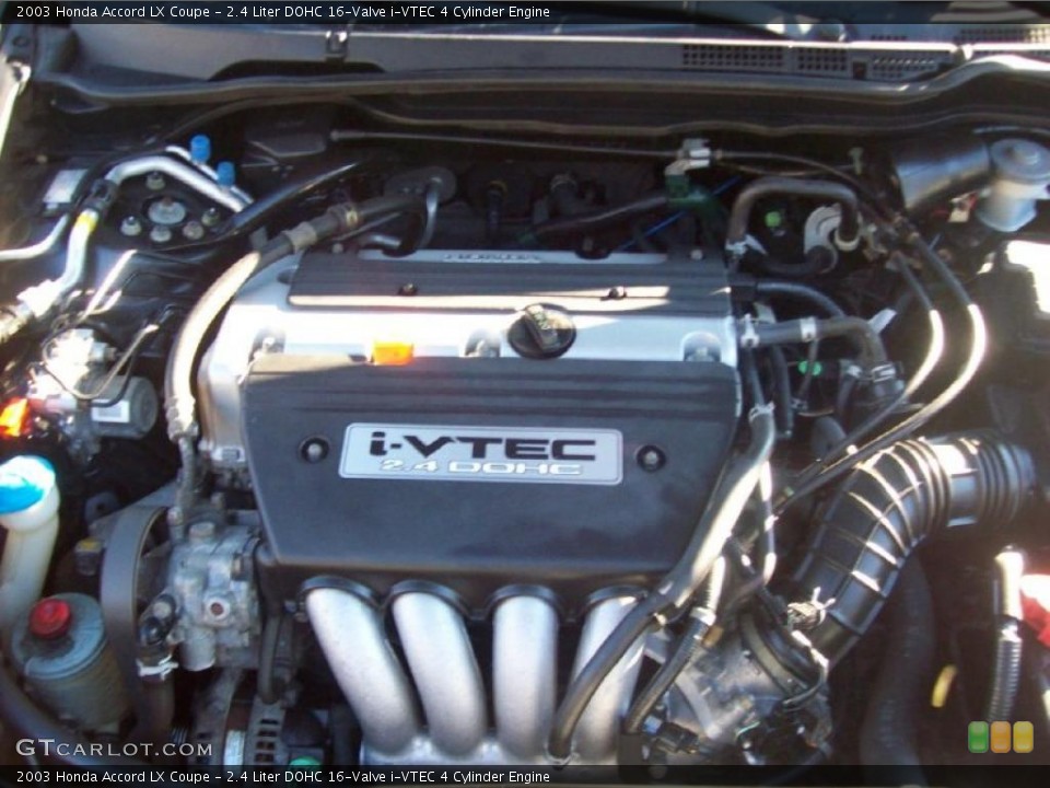 2.4 Liter DOHC 16-Valve i-VTEC 4 Cylinder Engine for the 2003 Honda Accord #38600009