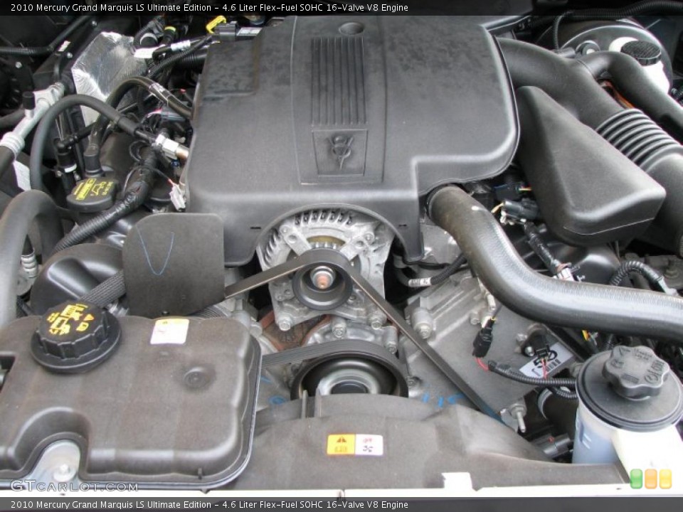 4.6 Liter Flex-Fuel SOHC 16-Valve V8 Engine for the 2010 Mercury Grand Marquis #38600101