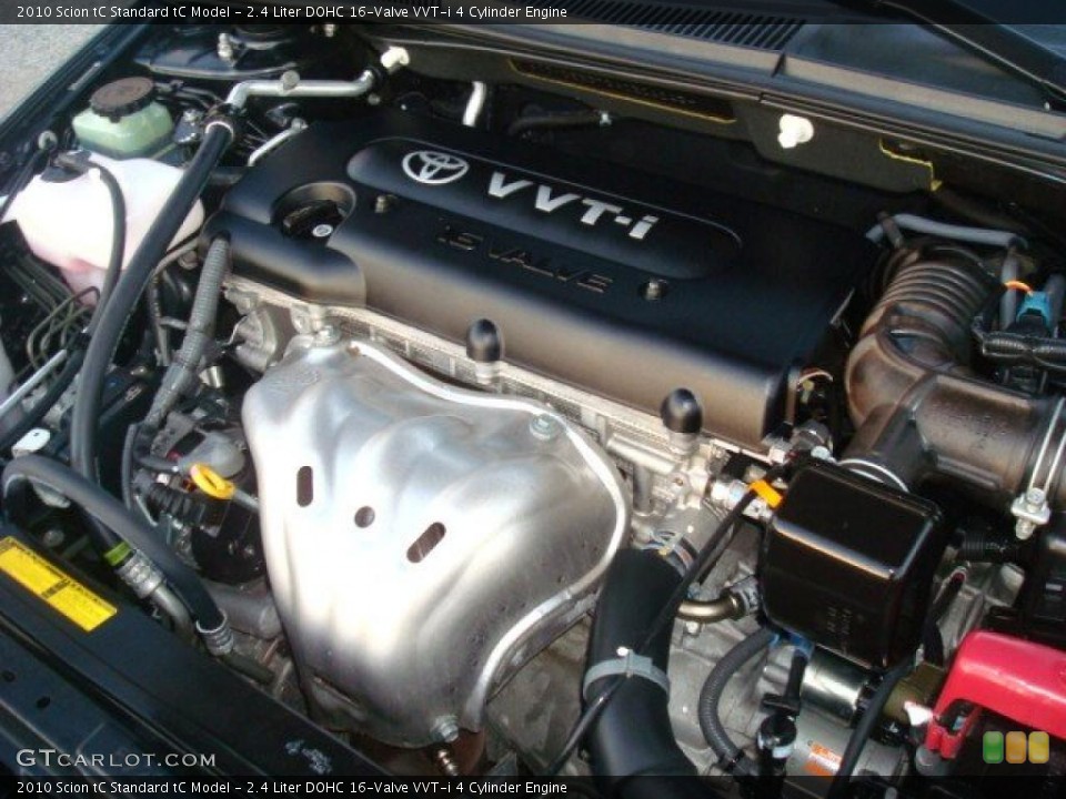 2.4 Liter DOHC 16-Valve VVT-i 4 Cylinder Engine for the 2010 Scion tC #38606033