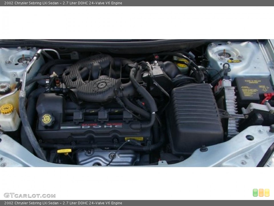 2.7 Liter DOHC 24-Valve V6 Engine for the 2002 Chrysler Sebring #38606625