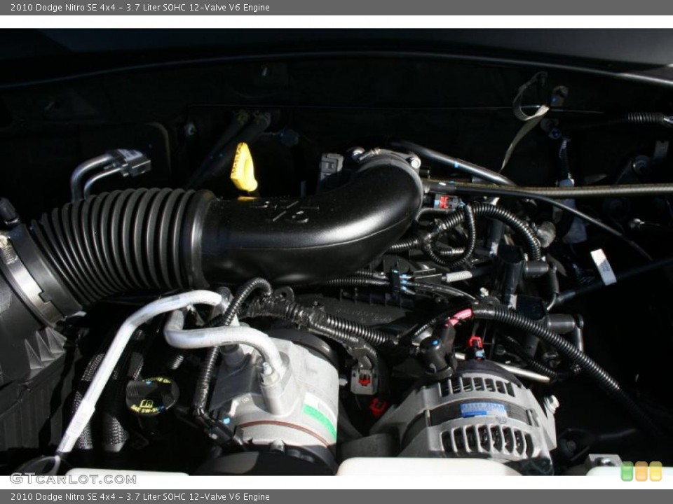 3.7 Liter SOHC 12-Valve V6 Engine for the 2010 Dodge Nitro #38611589