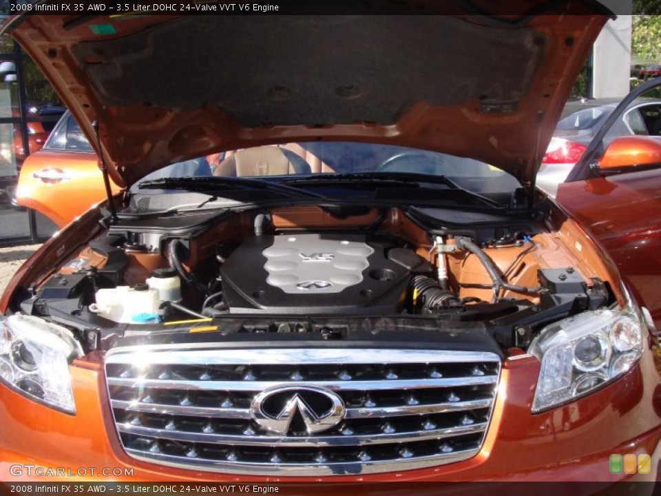 3.5 Liter DOHC 24-Valve VVT V6 Engine for the 2008 Infiniti FX #38612865