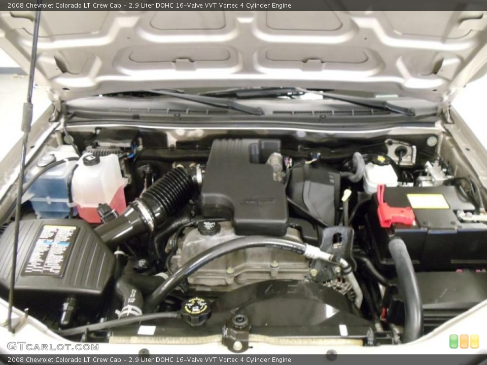 2.9 Liter DOHC 16-Valve VVT Vortec 4 Cylinder Engine for the 2008 Chevrolet Colorado #38614770