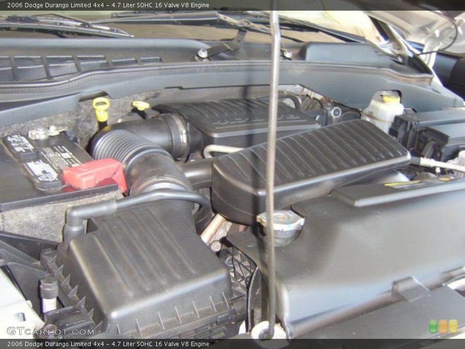 4.7 Liter SOHC 16 Valve V8 Engine for the 2006 Dodge Durango #38616070