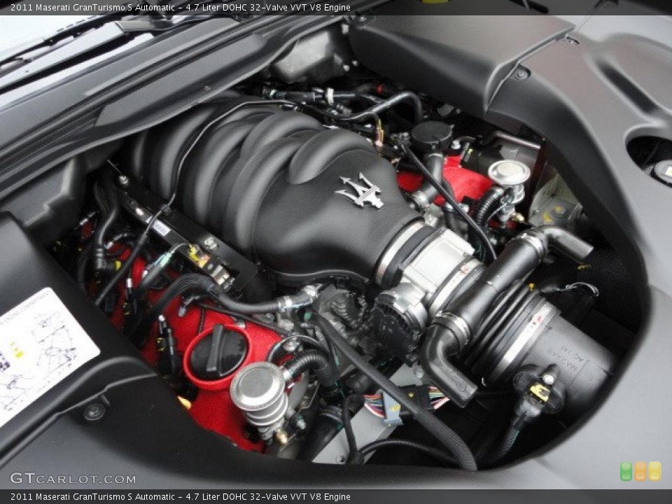 4.7 Liter DOHC 32-Valve VVT V8 Engine for the 2011 Maserati GranTurismo #38624582