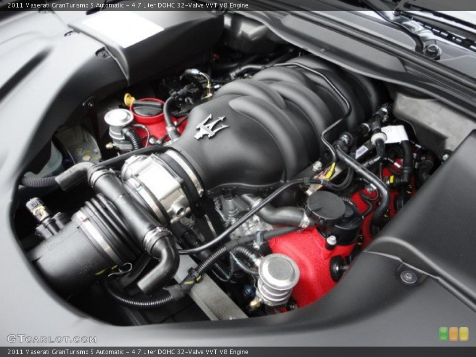 4.7 Liter DOHC 32-Valve VVT V8 Engine for the 2011 Maserati GranTurismo #38624590