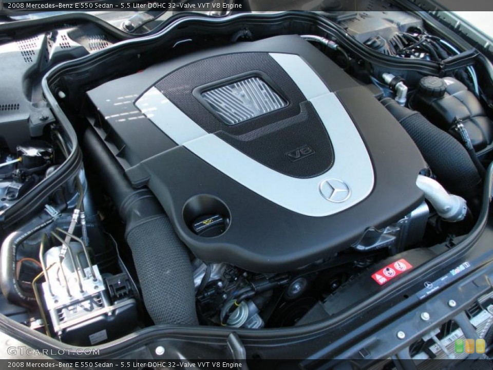 5.5 Liter DOHC 32-Valve VVT V8 Engine for the 2008 Mercedes-Benz E #38627634