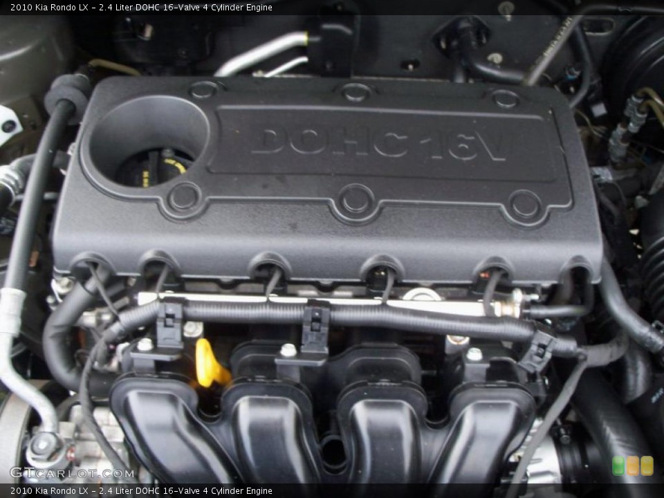 2.4 Liter DOHC 16-Valve 4 Cylinder Engine for the 2010 Kia Rondo #38629278