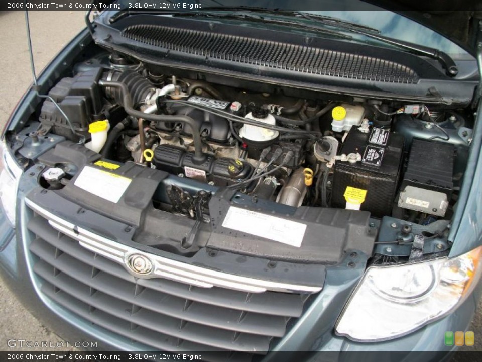 3.8L OHV 12V V6 Engine for the 2006 Chrysler Town & Country #38630558