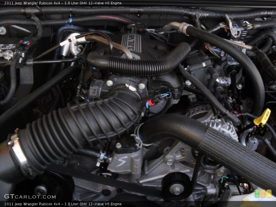 3.8 Liter OHV 12-Valve V6 Engine for the 2011 Jeep Wrangler #38632838