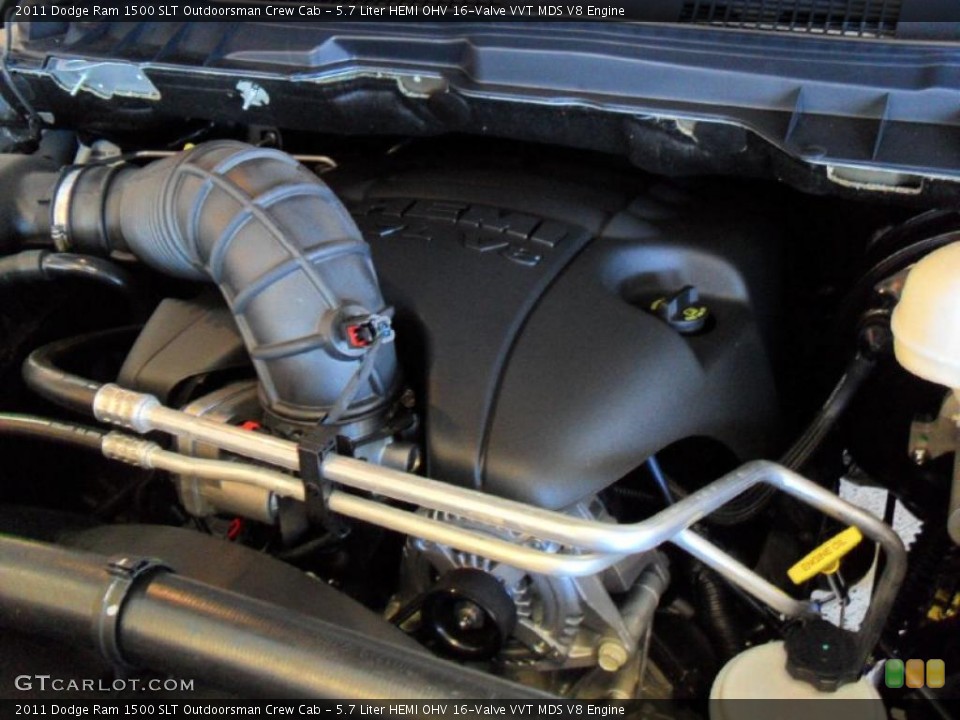 5.7 Liter HEMI OHV 16-Valve VVT MDS V8 Engine for the 2011 Dodge Ram 1500 #38635526
