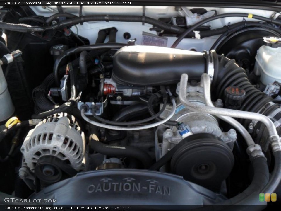 4.3 Liter OHV 12V Vortec V6 Engine for the 2003 GMC Sonoma #38637550