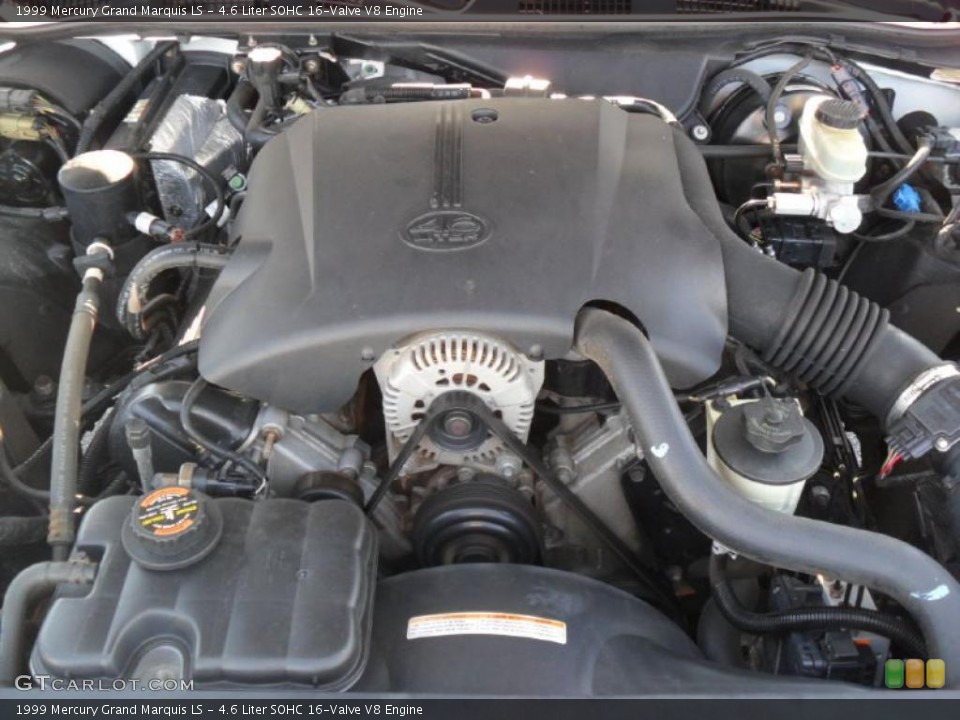 4.6 Liter SOHC 16-Valve V8 Engine for the 1999 Mercury Grand Marquis #38638786