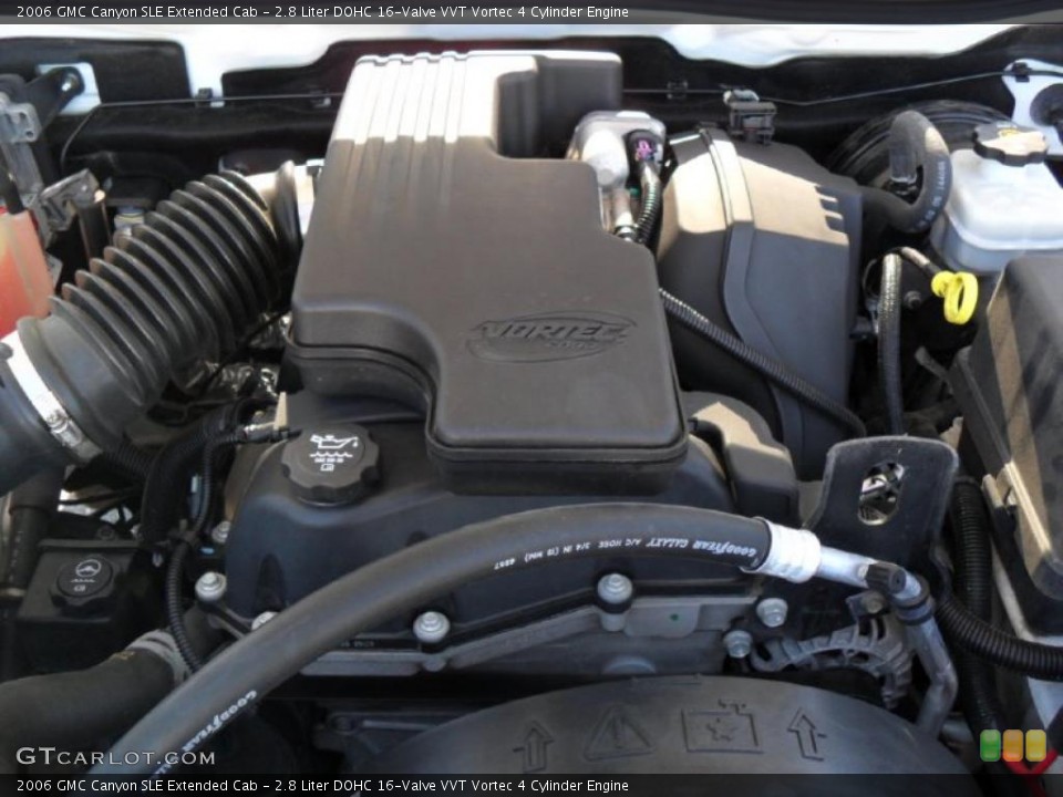 2.8 Liter DOHC 16-Valve VVT Vortec 4 Cylinder Engine for the 2006 GMC Canyon #38639962