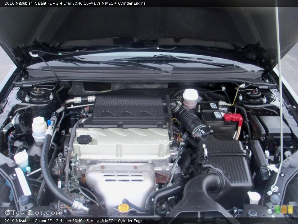 2.4 Liter SOHC 16-Valve MIVEC 4 Cylinder Engine for the 2010 Mitsubishi Galant #38641294