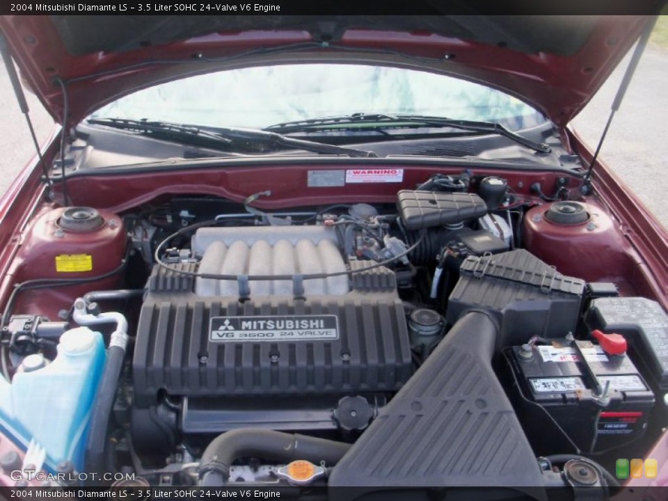 3.5 Liter SOHC 24-Valve V6 Engine for the 2004 Mitsubishi Diamante #38641750