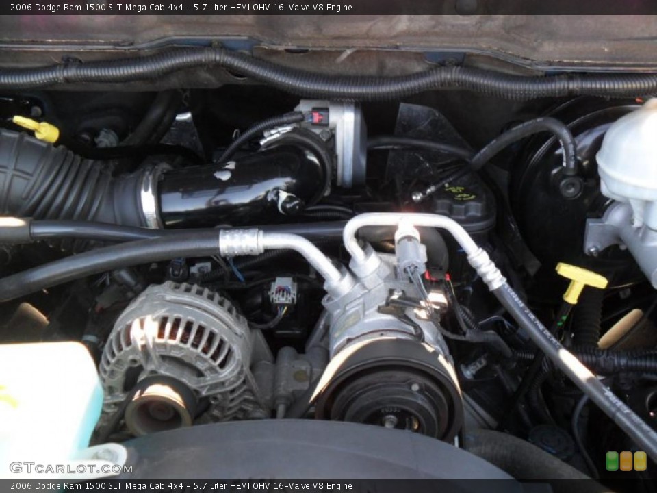 5.7 Liter HEMI OHV 16-Valve V8 Engine for the 2006 Dodge Ram 1500 #38642158