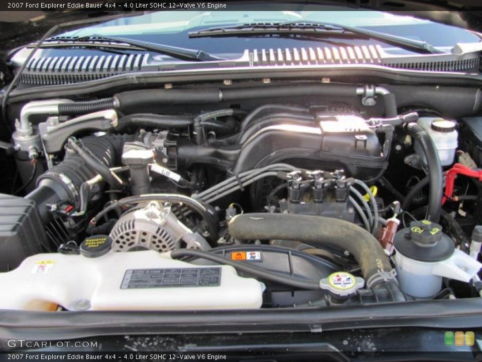 4.0 Liter SOHC 12-Valve V6 Engine for the 2007 Ford Explorer #38643178