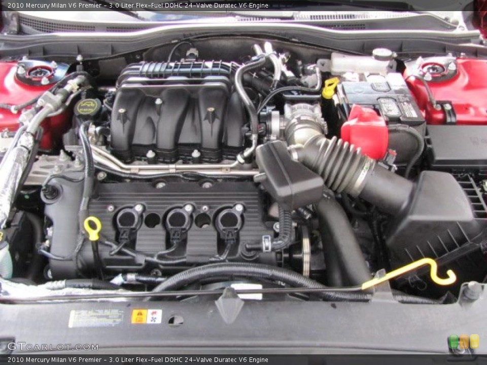 3.0 Liter Flex-Fuel DOHC 24-Valve Duratec V6 Engine for the 2010 Mercury Milan #38644678