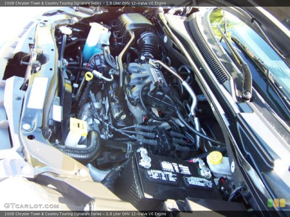 3.8 Liter OHV 12-Valve V6 Engine for the 2008 Chrysler Town & Country #38644990