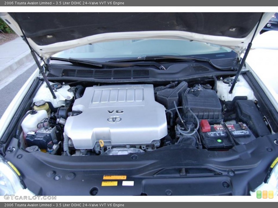 3.5 Liter DOHC 24-Valve VVT V6 Engine for the 2006 Toyota Avalon #38645446