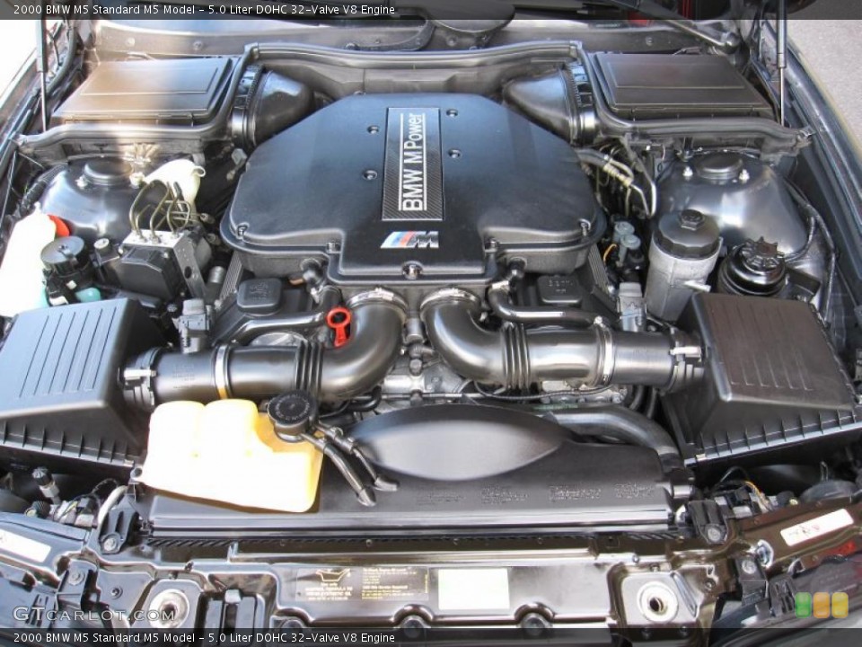 5.0 Liter DOHC 32-Valve V8 Engine for the 2000 BMW M5 #38646162
