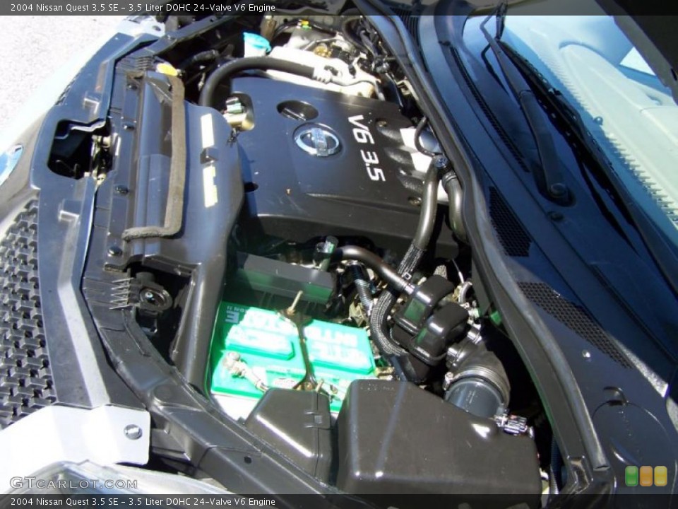 2007 Nissan Quest 3.5 S Engine Photos