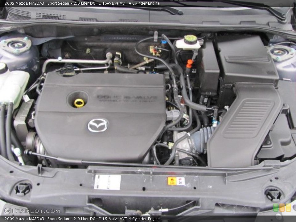2.0 Liter DOHC 16-Valve VVT 4 Cylinder Engine for the 2009 Mazda MAZDA3 #38646698