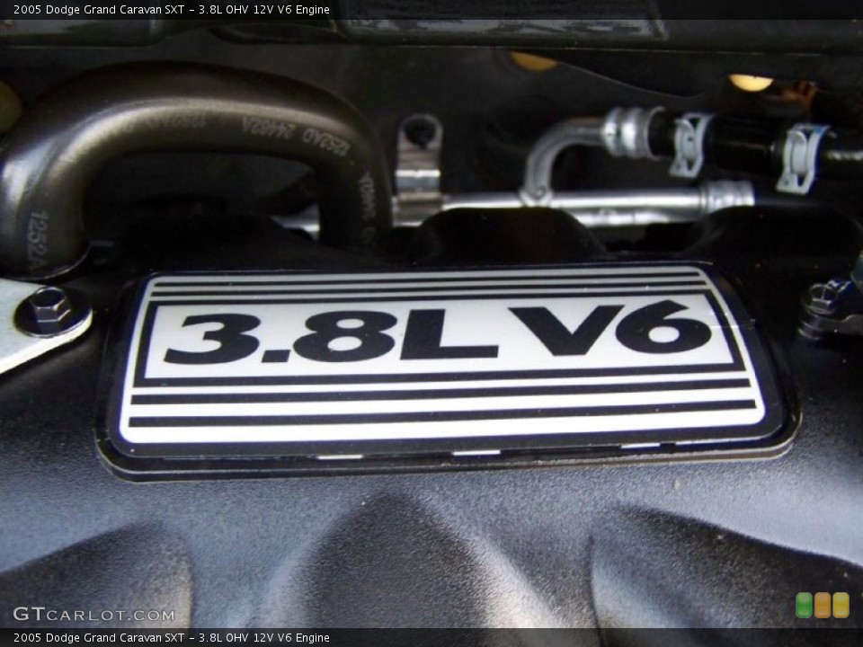 3.8L OHV 12V V6 Engine for the 2005 Dodge Grand Caravan #38647062