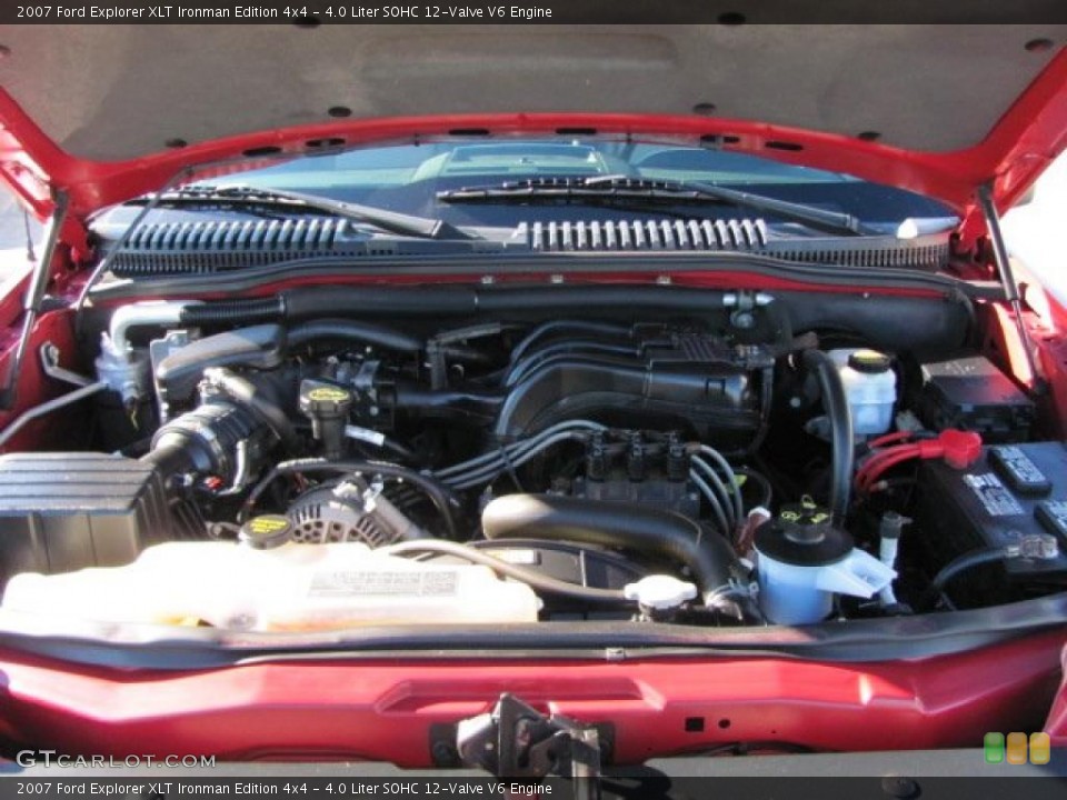 4.0 Liter SOHC 12-Valve V6 Engine for the 2007 Ford Explorer #38647082