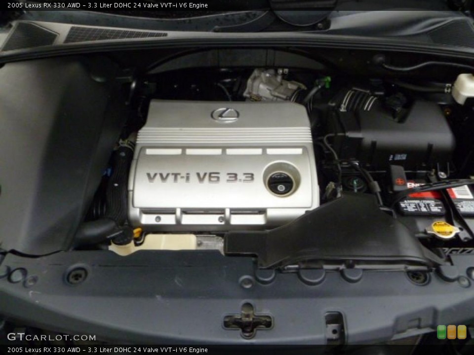 3.3 Liter DOHC 24 Valve VVT-i V6 Engine for the 2005 Lexus RX #38654382