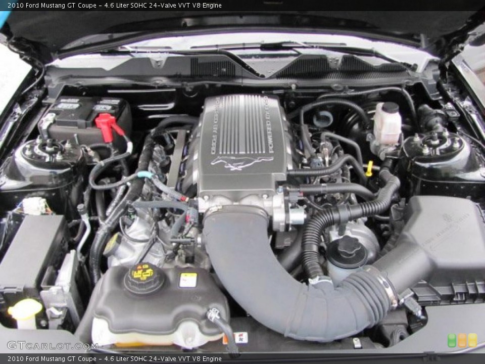 4.6 Liter SOHC 24-Valve VVT V8 Engine for the 2010 Ford Mustang #38654682
