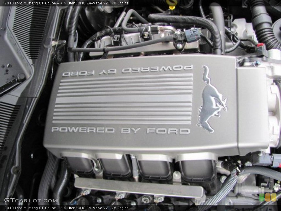 4.6 Liter SOHC 24-Valve VVT V8 Engine for the 2010 Ford Mustang #38654698