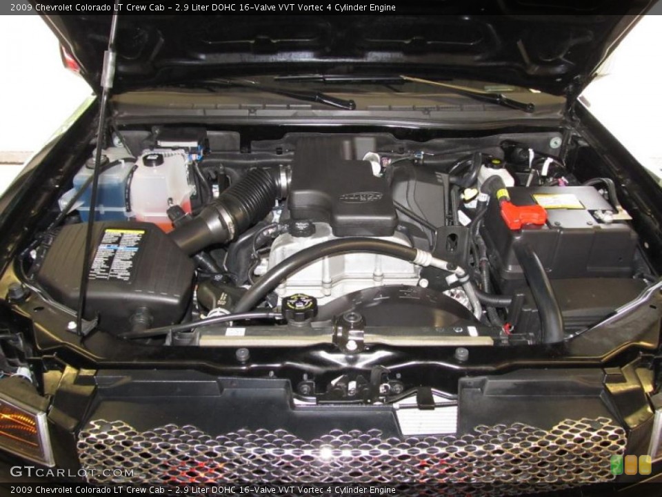 2.9 Liter DOHC 16-Valve VVT Vortec 4 Cylinder Engine for the 2009 Chevrolet Colorado #38657482