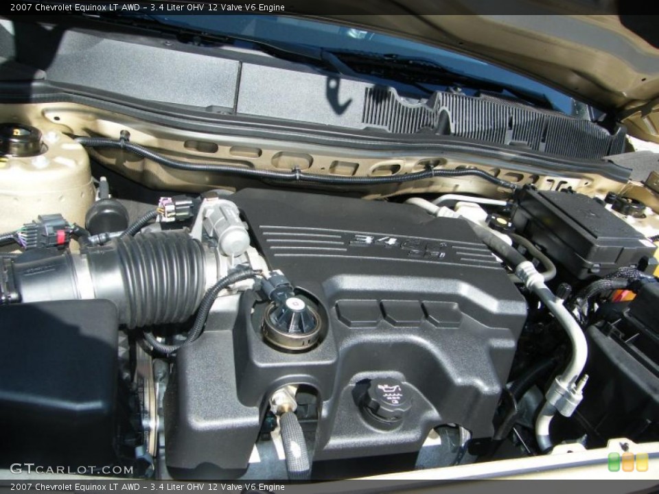 3.4 Liter OHV 12 Valve V6 Engine for the 2007 Chevrolet Equinox #38658102