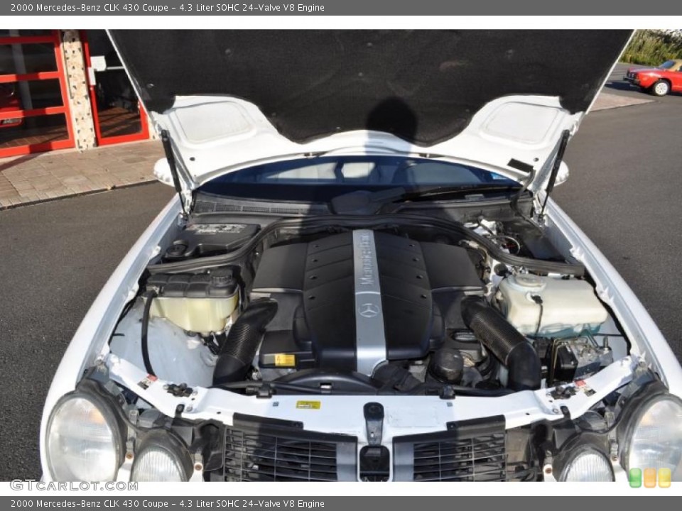 4.3 Liter SOHC 24-Valve V8 Engine for the 2000 Mercedes-Benz CLK #38658910