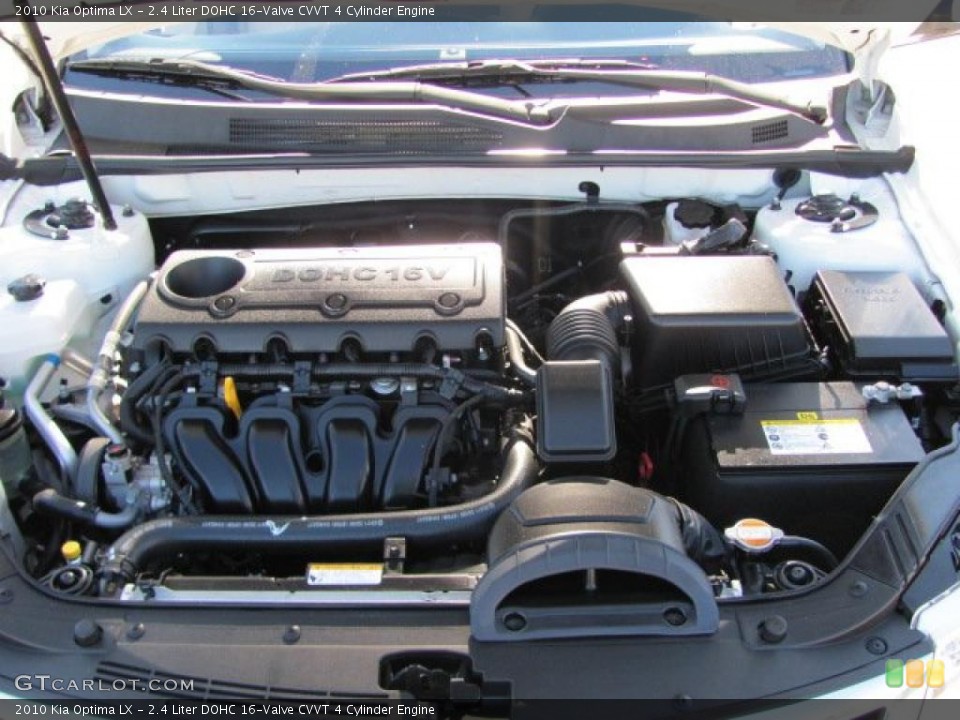 2.4 Liter DOHC 16-Valve CVVT 4 Cylinder Engine for the 2010 Kia Optima #38664066