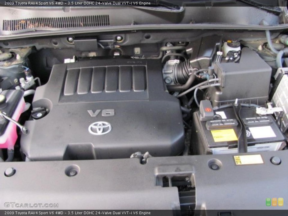 3.5 Liter DOHC 24-Valve Dual VVT-i V6 Engine for the 2009 Toyota RAV4 #38667226
