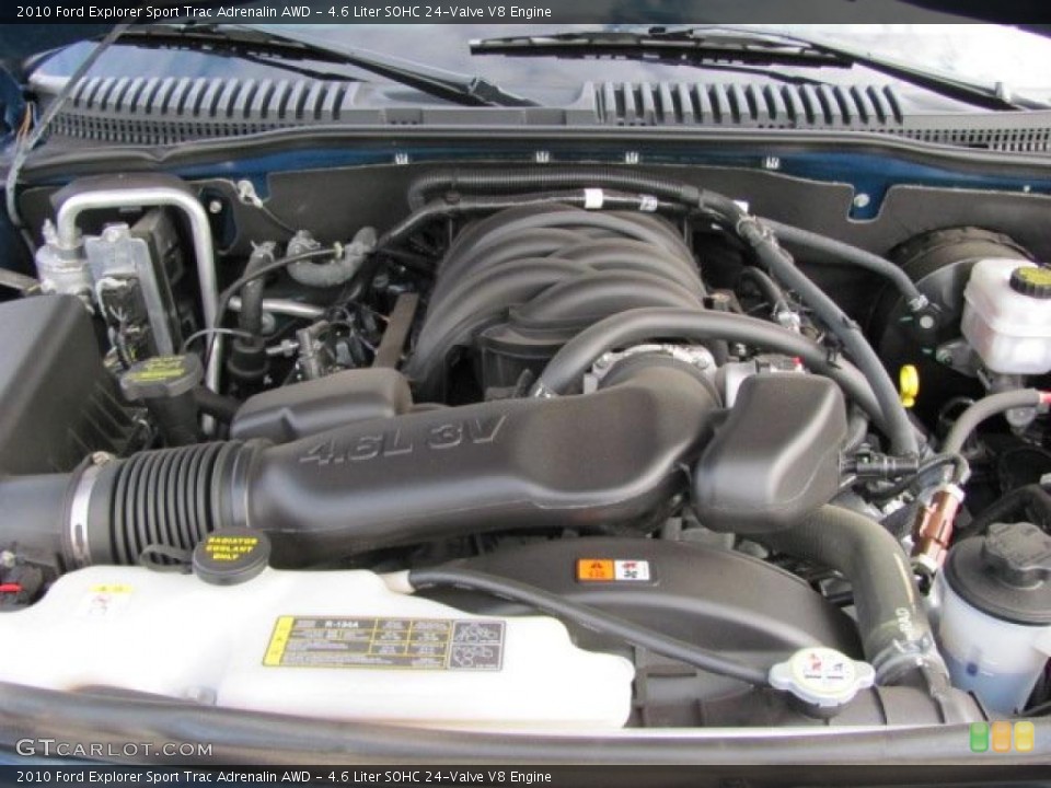 4.6 Liter SOHC 24-Valve V8 Engine for the 2010 Ford Explorer Sport Trac #38668058