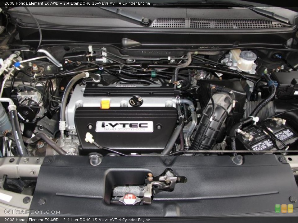 2.4 Liter DOHC 16-Valve VVT 4 Cylinder Engine for the 2008 Honda Element #38671612