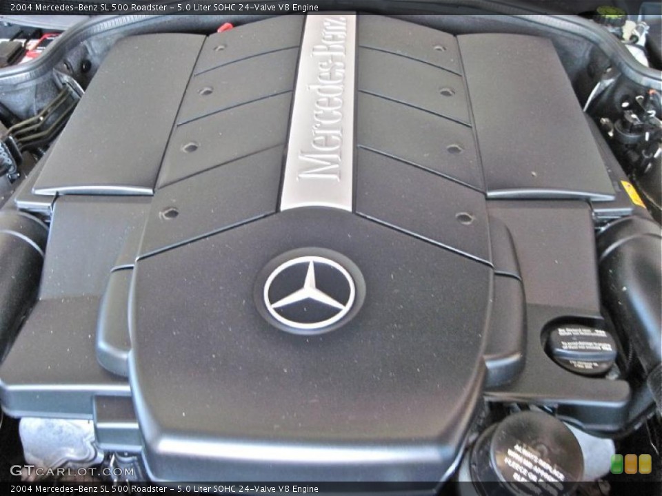 5.0 Liter SOHC 24-Valve V8 Engine for the 2004 Mercedes-Benz SL #38680286