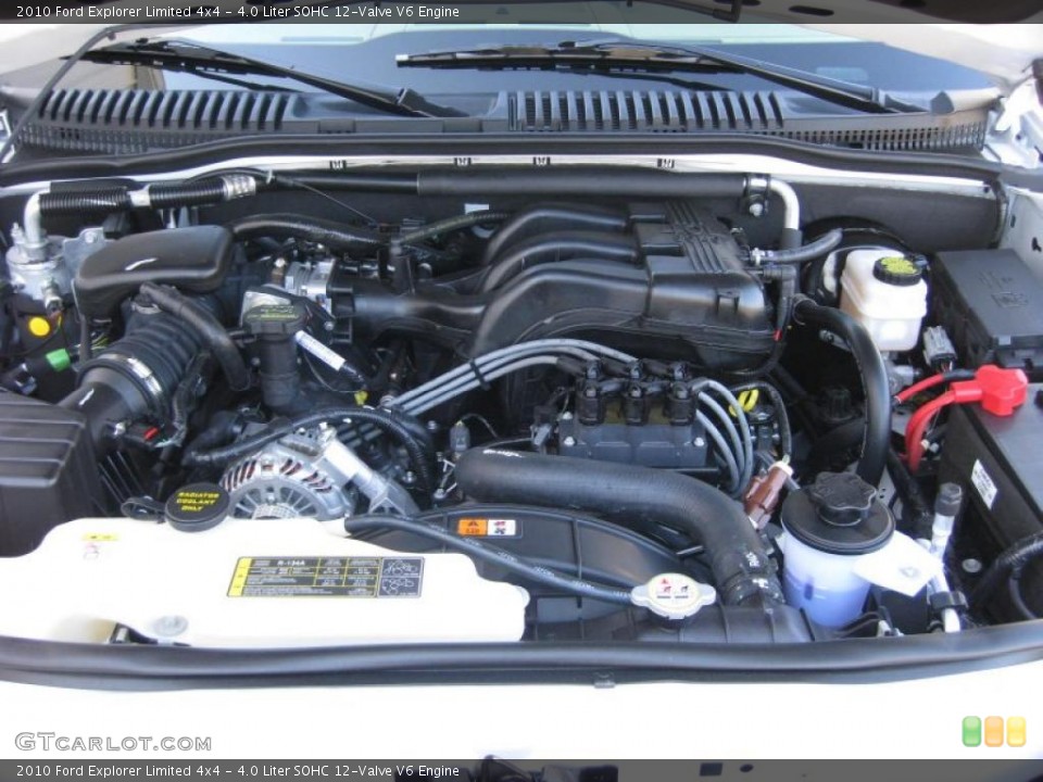 4.0 Liter SOHC 12-Valve V6 Engine for the 2010 Ford Explorer #38683870