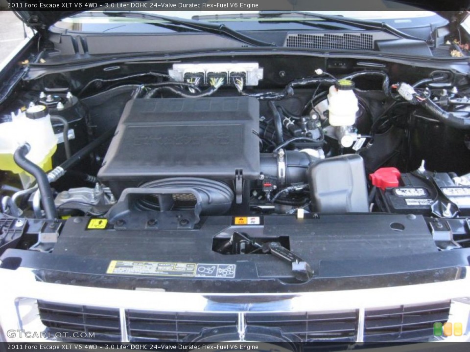3.0 Liter DOHC 24-Valve Duratec Flex-Fuel V6 Engine for the 2011 Ford Escape #38684974