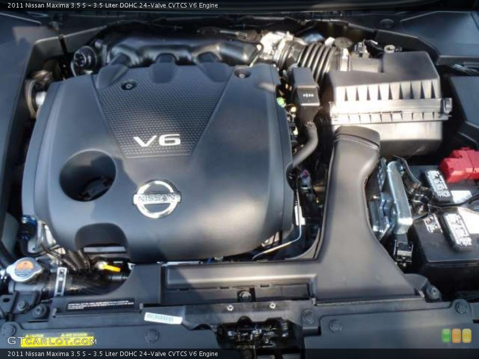 3.5 Liter DOHC 24-Valve CVTCS V6 Engine for the 2011 Nissan Maxima #38686726