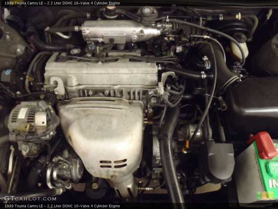 2.2 Liter DOHC 16-Valve 4 Cylinder Engine for the 1999 Toyota Camry #38688628
