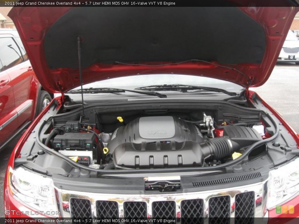 5.7 Liter HEMI MDS OHV 16-Valve VVT V8 Engine for the 2011 Jeep Grand Cherokee #38693094