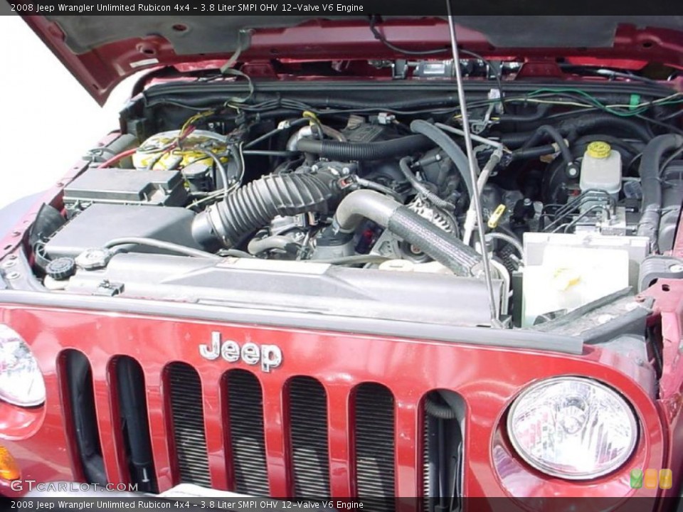 3.8 Liter SMPI OHV 12-Valve V6 Engine for the 2008 Jeep Wrangler Unlimited #38698231