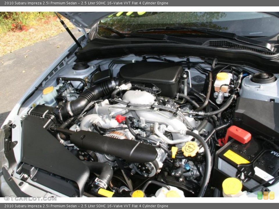 2.5 Liter SOHC 16-Valve VVT Flat 4 Cylinder Engine for the 2010 Subaru Impreza #38701359